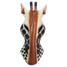 Giraffe Wooden Mask Wall Hanging GAL0800C 18cm