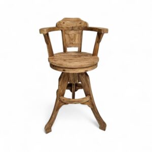 Ivar Arms Swivel Bar Chair