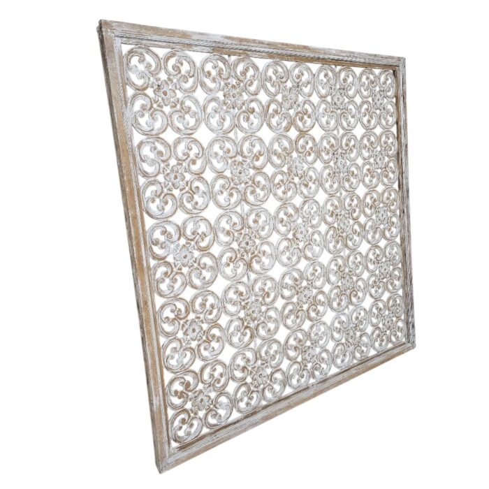 Jantung Carved Headboard Panel MAD1295 Side Jantung Carved Headboard Panel MAD1295 Side