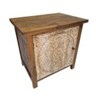 Lina Teak Bedside Pedestal JAW7125 Side