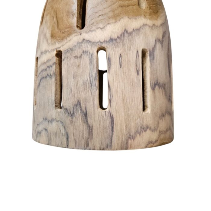 Luka Hanging Teak Lamp NJA8519 Close Luka Hanging Teak Lamp NJA8519 Close