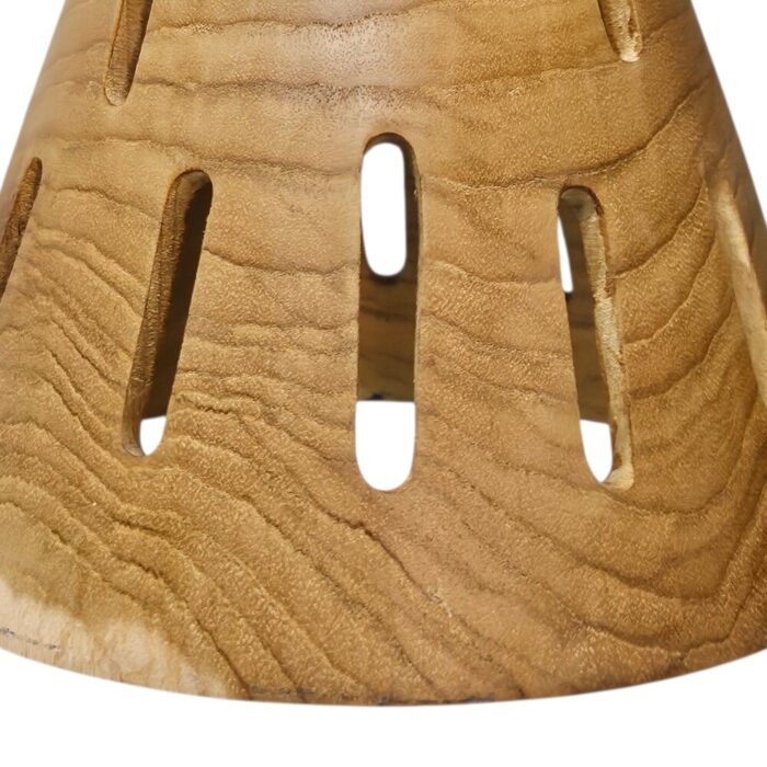 Lyan Hanging Teak Lamp NJA8517 Bottom Lyan Hanging Teak Lamp NJA8517 Bottom