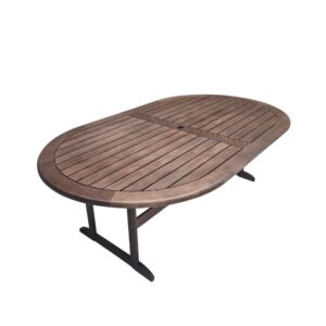 Montreal Modern Oval Dining Table