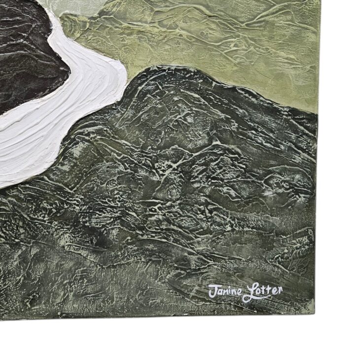 Mountain Painting Set MIS9966 Close Top