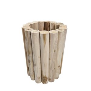 Teak Natural Plant Holder