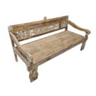 Sotran Dekorativ Shahar Carved Bench
