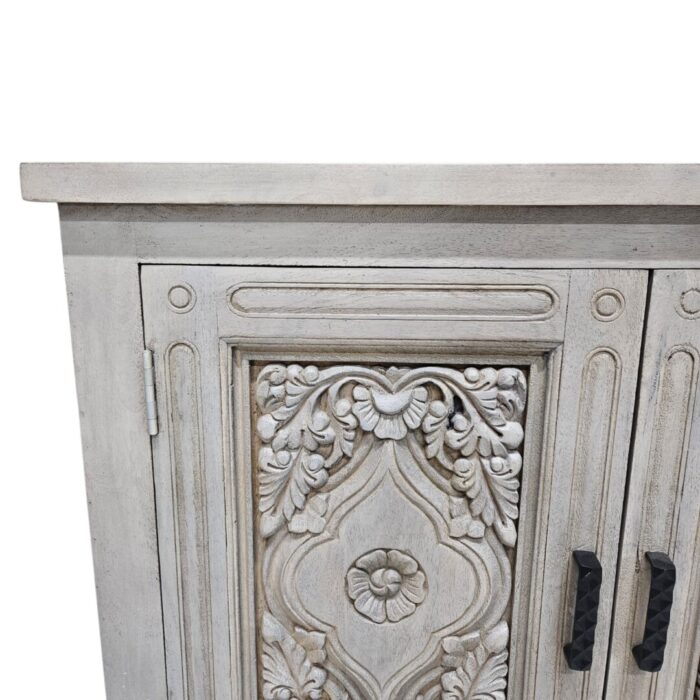 Sideboard Grey Diamond Close Up