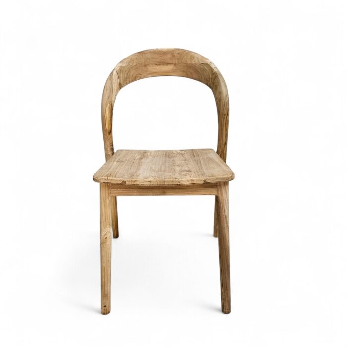 Sola Teak Stsck Dining Chair JAM0300 Main Sotran Dekorativ Sola Teak Stackable Dining Chair