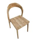 Sola Teak Stsck Dining Chair JAM0300 Side