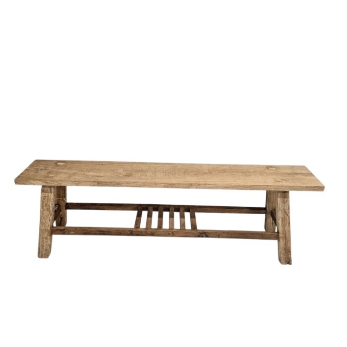 Teak Harvest Bench Main KAB0165 Front Teak Harvest Bench Main KAB0165 Front