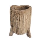 Teak Log On Stand Holder KAB0152 Main