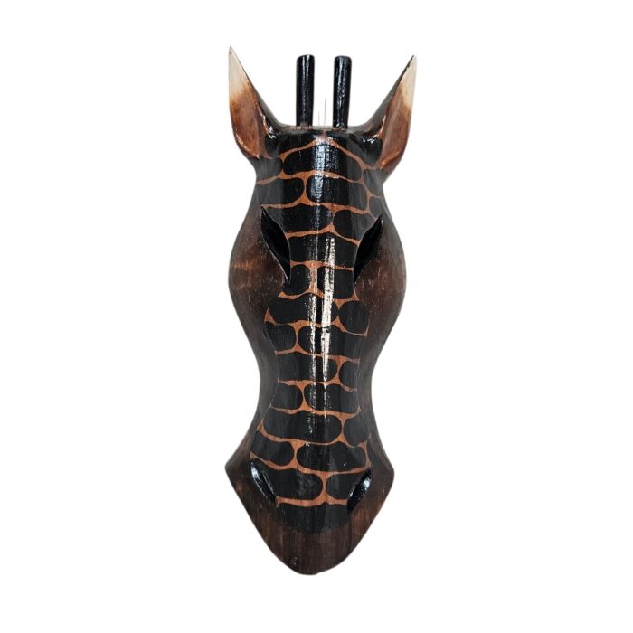 Wooden Giraffee Mask Wall Haning GAL0804B 30cm Wooden Giraffee Mask Wall Haning GAL0804B 30cm