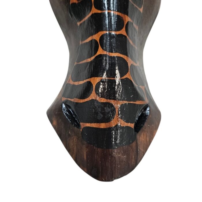 Wooden Giraffee Mask Wall Haning GAL0804B 30cm Bottom Wooden Giraffee Mask Wall Haning GAL0804B 30cm Bottom
