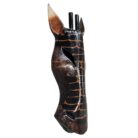 Wooden Giraffee Mask Wall Haning GAL0804B 30cm Side