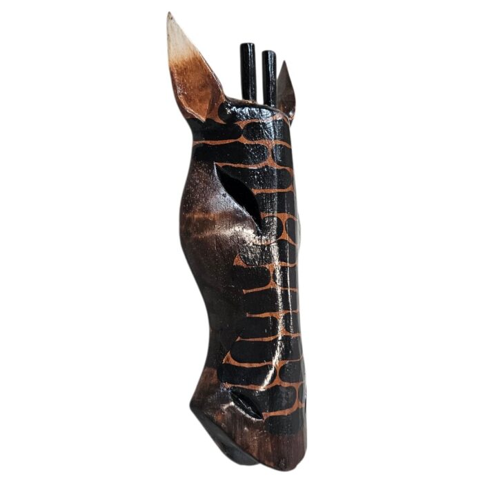 Wooden Giraffee Mask Wall Haning GAL0804B 30cm Side Wooden Giraffee Mask Wall Haning GAL0804B 30cm Side