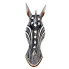 Wooden Zebra Mask Wall Haning 1m GAL0904A 50CM
