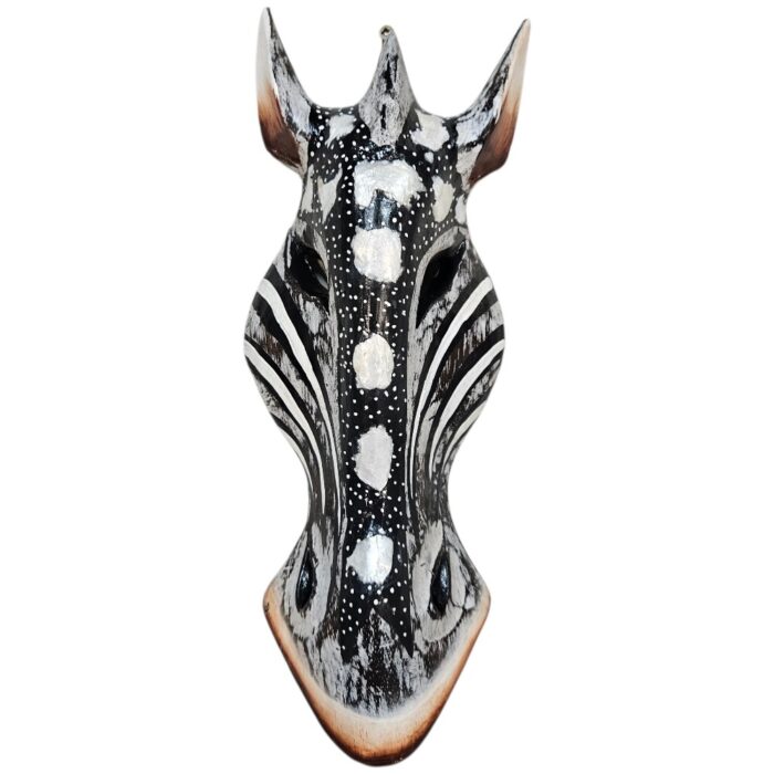 Wooden Zebra Mask Wall Haning 1m GAL0904B 30cm Wooden Zebra Mask Wall Haning 1m GAL0904B 30cm