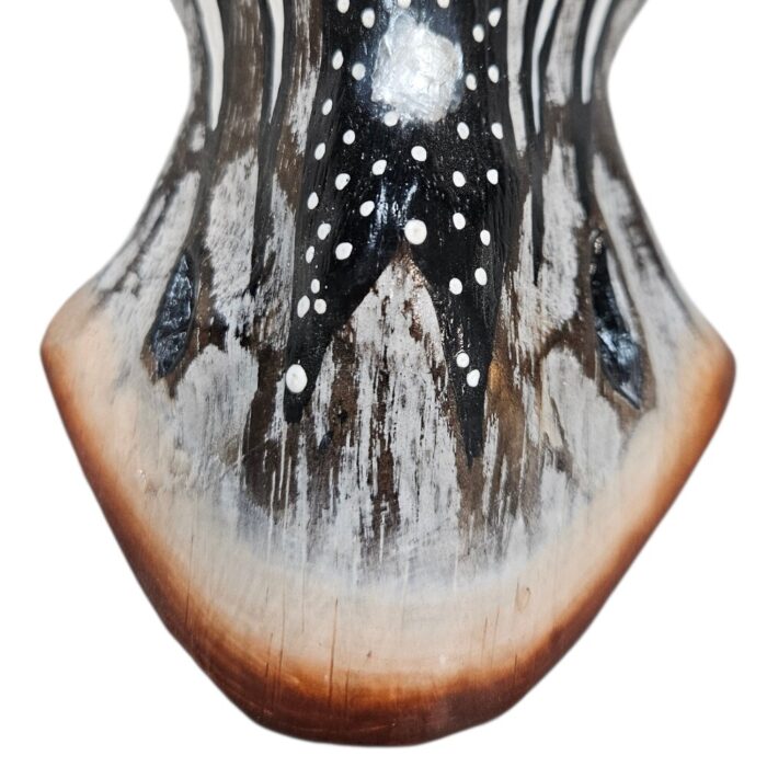 Wooden Zebra Mask Wall Haning 1m GAL0904C 18cm Bottom