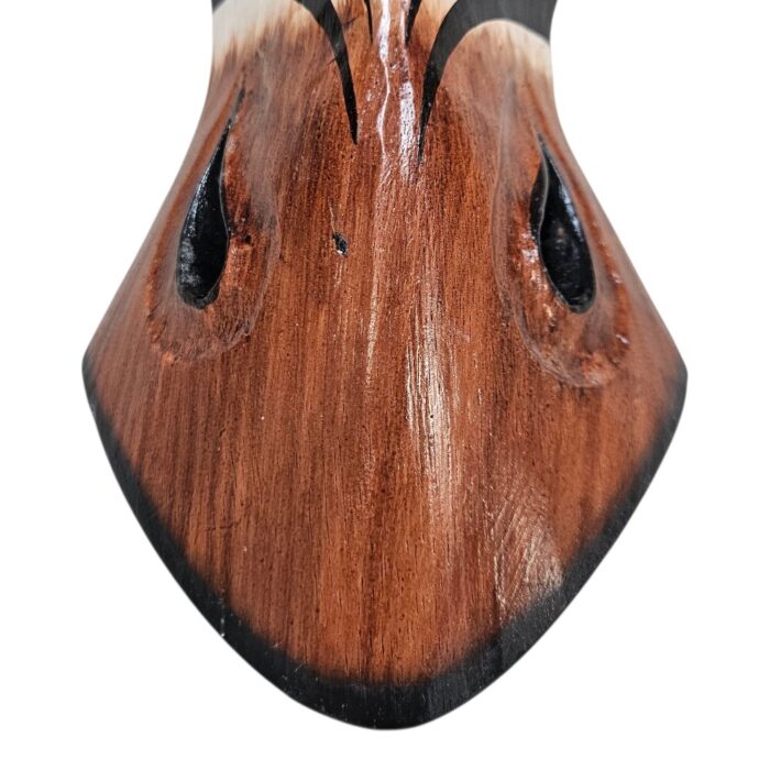 Zebra Wood Mask Wall Hanging GAL0900A 50cm Bottom Zebra Wood Mask Wall Hanging GAL0900A 50cm Bottom