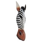 Zebra Wood Mask Wall Hanging GAL0900A 50cm Side