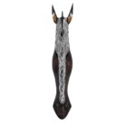 Zebra Wooden Mask Waves Wall Hanging GAL0906 1M
