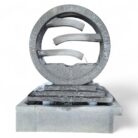 3 Tier 1m Wheel Garden Stone Fountain SSP0333 Close Fromt