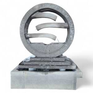3 Tier 1m Wheel Garden Stone Fountain