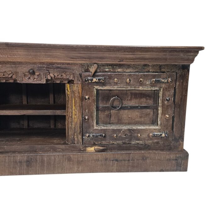 Adria Mango Wood Plasma Unit KMF25157 Close Up Adria Mango Wood Plasma Unit KMF25157 Close Up