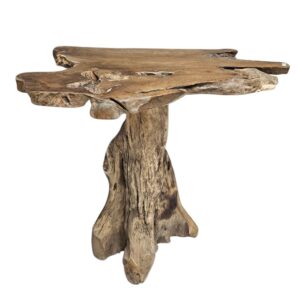 Burmese Teak Root Bar Table 05M