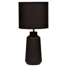 Black Modern Table Lamp KMH8605 Main