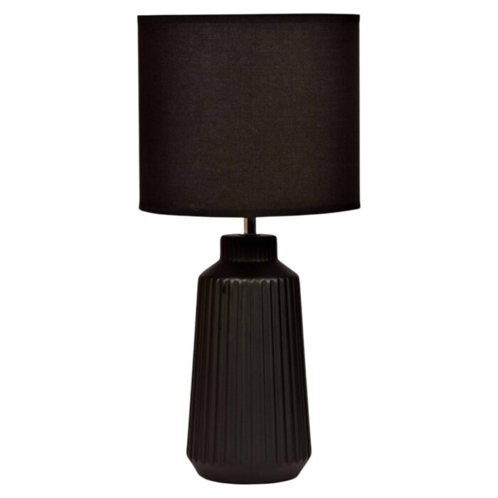 Black Modern Table Lamp KMH8605 Main