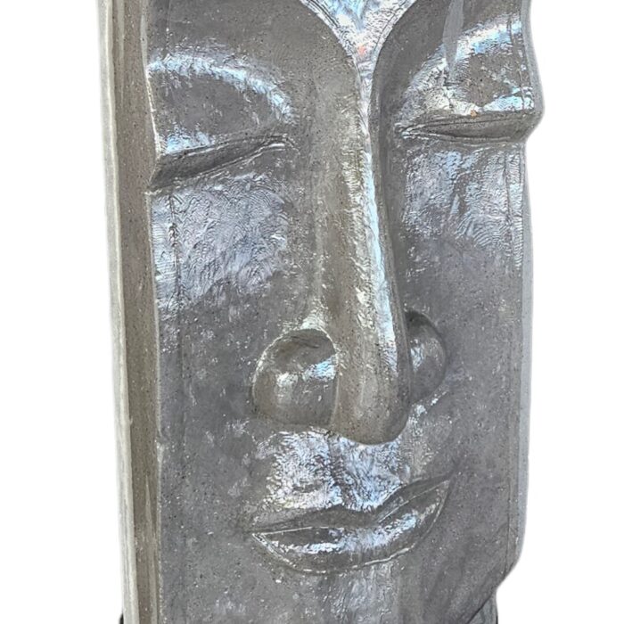 Buddha Face Garden Fountain SSP0341 Close