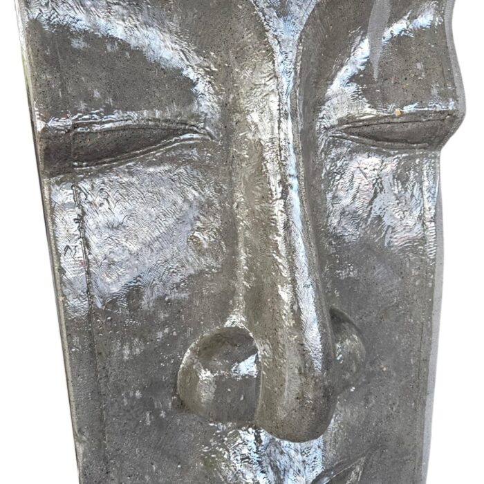 Buddha Face Garden Fountain SSP0341 Close Up