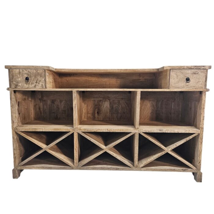 Chateau Free Standing Bar Counter KMF13182 Back Chateau Free Standing Bar Counter KMF13182 Back