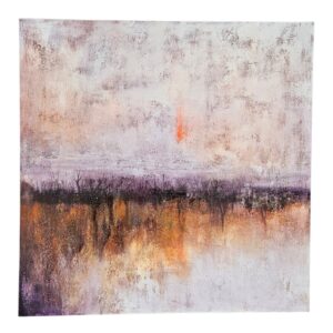 Dusty Winter Acrylic Painting