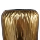 Hammered Golden Iron Vase KMH18055 Close