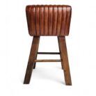 Heston Bar Stool Leather KMF28524 Main