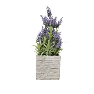 Faux Lavender Pot