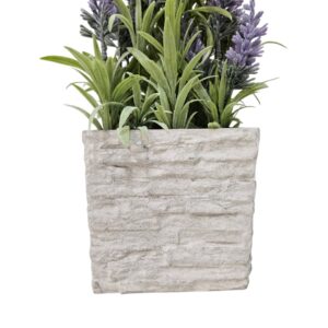 Lavander In Pot Faux DYF0502 Pot