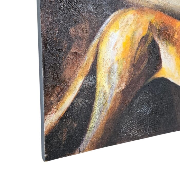 Lioness Walking Acrylic Painting KRE3512 Close Up