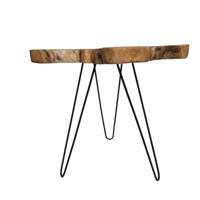 Livio Mango Wood Side Table KMF32110 Front Livio Mango Wood Side Table KMF32110 Front