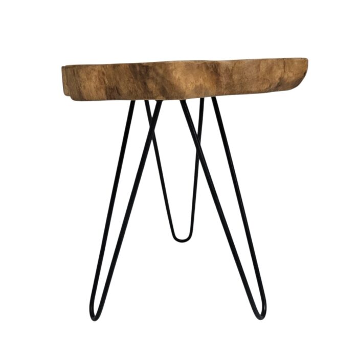 Livio Mango Wood Side Table KMF32112 Front