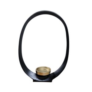 Lua Iron Candle Holder 42cm