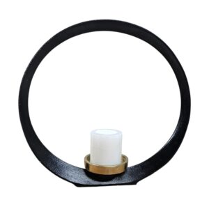 Lua Iron Candle Holder 35cm