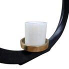 Lua Candle Holder Iron KMH8435A Close