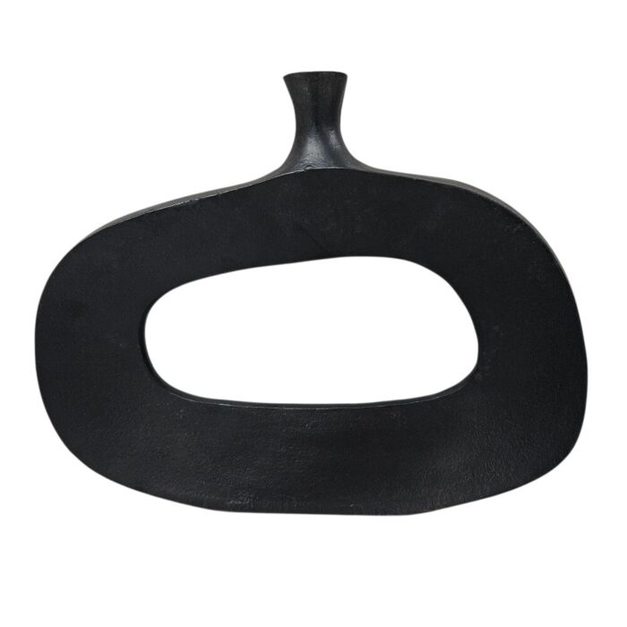 Lune Iron Black Vase KMF18013
