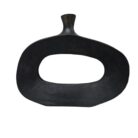Lune Iron Black Vase KMF18014