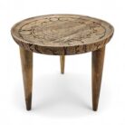 Mandala Carved Side Table Main