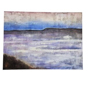 Mountain Scene Acrylic Painting