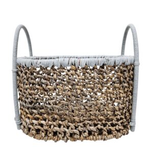 Nami Grey And Natural Basket 40cm